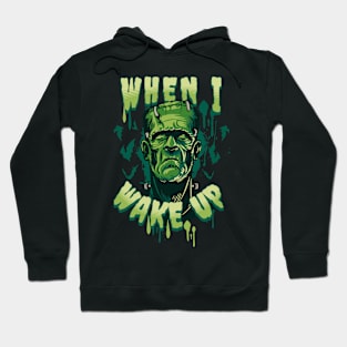 Frankenstein Wake Up Hoodie